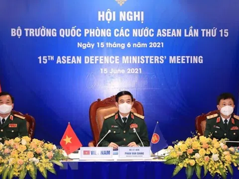 Hội nghị trực tuyến Bộ trưởng Quốc phòng các nước ASEAN lần thứ 15