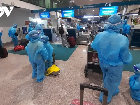 Quảng Nam tiếp tục đón hàng trăm người dân ở TP.HCM về quê