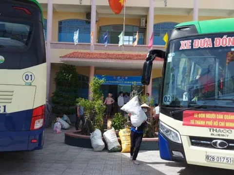 Ngày mai, Quảng Nam xuất phát đoàn xe đón 164 người từ TP.HCM về quê đợt đầu tiên