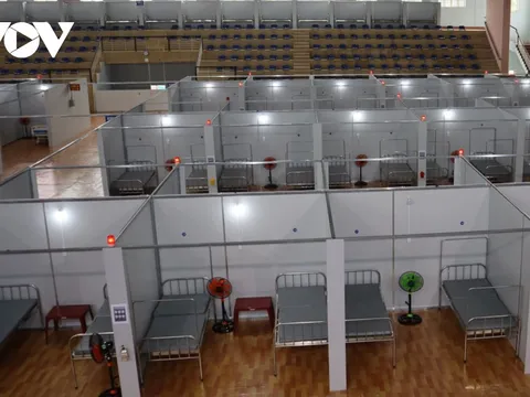 Bình Phước đưa vào hoạt động bệnh viện dã chiến đầu tiên với 180 giường