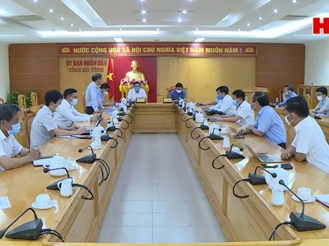 UBND tỉnh Hà Tĩnh họp khẩn triển khai các biện pháp phòng, chống dịch