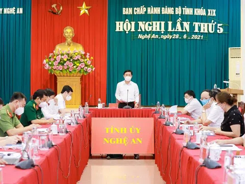 Nghệ An thông qua chương trình hành động thực hiện Nghị quyết Đại hội XIII của Đảng