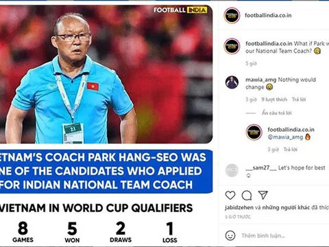 Truyền thông Ấn Độ ao ước HLV Park Hang Seo; AFC Cup có thể bị hủy