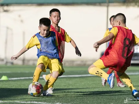 13 cầu thủ nhí đến từ các huyện xuất sắc trúng tuyển lò đào tạo SLNA