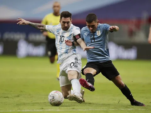 Messi ghi dấu ấn, Argentina đánh bại Uruguay