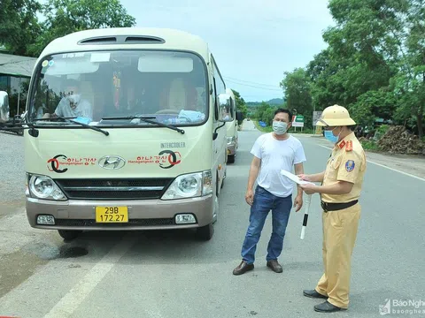 Nghệ An: Cấp 250 thẻ nhận diện phương tiện hoạt động trên 