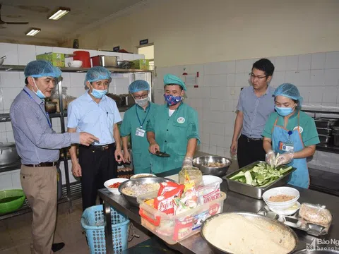 Nghệ An tiến tới chấm điểm, xếp loại công tác quản lý an toàn thực phẩm