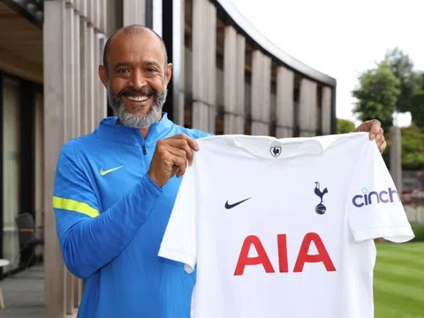 Tottenham bổ nhiệm Nuno Espirito Santo làm huấn luyện viên