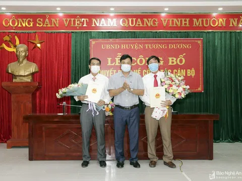 Bổ nhiệm tân Chánh Văn phòng HĐND-UBND huyện Tương Dương