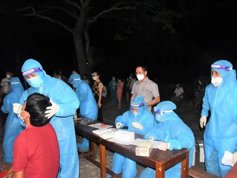 Nghệ An có thêm 12 ca dương tính, trong đó 3 ca liên quan chợ đầu mối TP Vinh