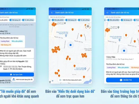 Tính năng mới Zalo Connect giúp người dân dễ dàng tìm kiếm sự giúp đỡ khẩn cấp từ cộng đồng