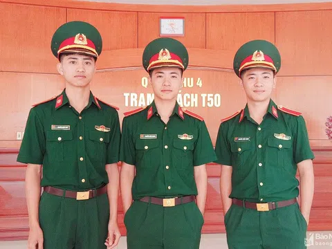 3 anh em sinh ba ở Nghệ An và những dự định trước ngày ra trường