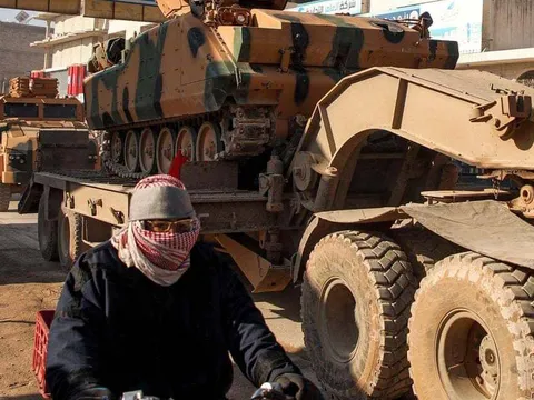 Xe bọc thép bị tấn công, hai binh sỹ Thổ Nhĩ Kỳ chết trận ở Syria