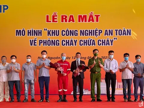 Nghệ An: Ra mắt mô hình điểm về “Khu công nghiệp an toàn về phòng cháy, chữa cháy"