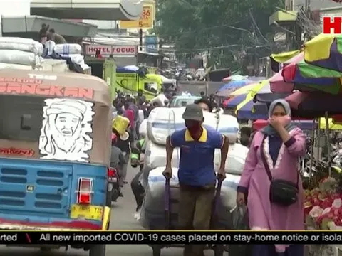 Thủ đô Indonesia ghi nhận số ca COVID-19 tăng mạnh