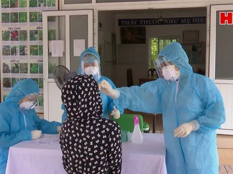 Hà Tĩnh: Thêm 1 ca tái dương tính, là công nhân trở về từ Bắc Giang