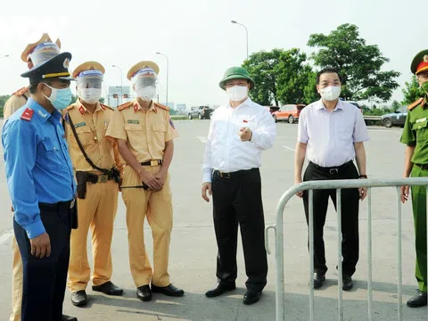 Hà Nội siết chặt kiểm soát tại cửa ngõ, đảm bảo an toàn tuyệt đối dịp Quốc khánh