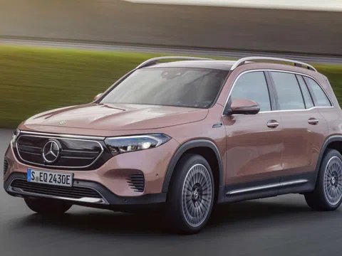 Crossover chạy điện Mercedes-Benz EQB ra mắt khách hàng tại Mỹ và châu Âu