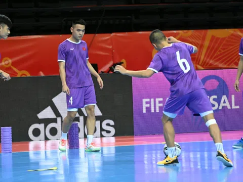 ĐT Futsal Việt Nam luyện "bài tủ" để quyết đấu với CH Séc