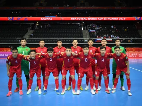 Giành vé đi tiếp ở World Cup, ĐT Futsal Việt Nam được thưởng 1 tỷ đồng