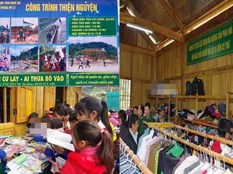 Ngôi nhà “ai cần đến lấy, ai có sẻ chia” ở Nghệ An