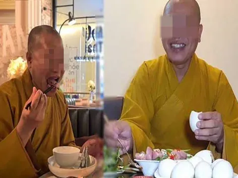 Sự thật về thầy chùa ăn thịt chó, lẩu thái, trứng vịt lộn “Thích Tâm Phúc” là sư giả, không phải tu sĩ Phật giáo