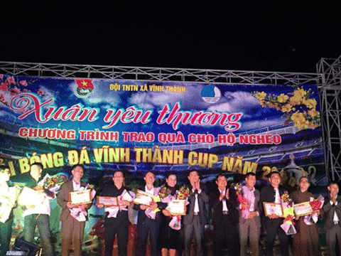 Giải bóng đá Vĩnh Thành Cup tranh giải Khang Hy và Chương trình Xuân yêu thương xã Vĩnh Thành 2021: “Tất cả đã sẵn sàng!”