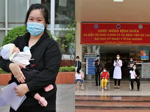 Bệnh nhi sơ sinh đầu tiên mắc COVID-19 tại Việt Nam khỏi bệnh