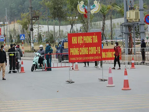 Quảng Ninh gỡ bỏ 2 chốt kiểm soát cuối cùng trên địa bàn huyện Vân Đồn 