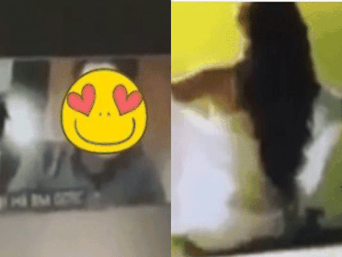 Xôn xao clip nghi cặp đôi sinh viên quên tắt camera khi học online