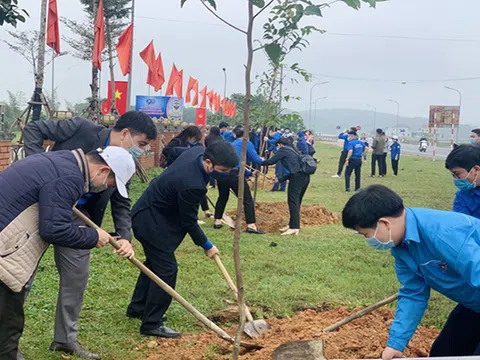 Hà Tĩnh ra quân tháng Thanh niên và Tết trồng cây