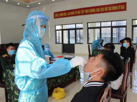 Thanh niên nhập ngũ xét nghiệm dương tính, sau đó âm tính với virus SARS-CoV-2