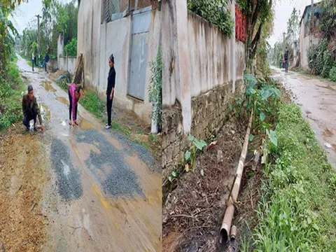 Nghệ An: Anh em xô xát đến mức phải đi viện vì chuyện xả nước thải sinh hoạt