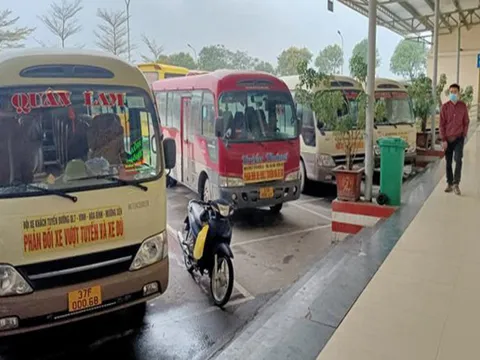 Nghệ An: Các nhà xe đình công vì bị "cướp" khách sẽ hoạt động trở lại vào ngày 7/3