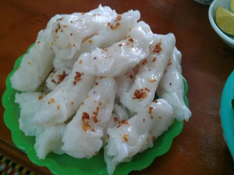Đậm đà món Bánh mướt Diễn Châu- đặc sản xứ Nghệ