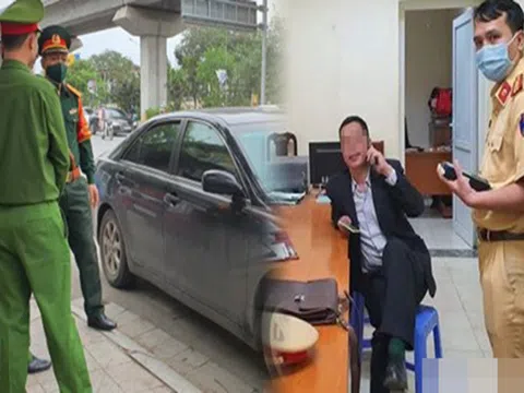 Thân thế không phải vừa của tài xế Camry ốp CSGT khi bị nhắc nhở ngủ giữa ngã tư: Là quân nhân Học viện Hậu cần