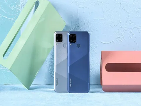 Realme C25 ra mắt - Pin lớn, sạc nhanh, giá 3,4 triệu đồng