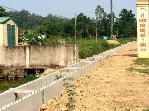 Nghệ An: Nhiều bất cập tại công trình đường, mương xã Nghi Mỹ