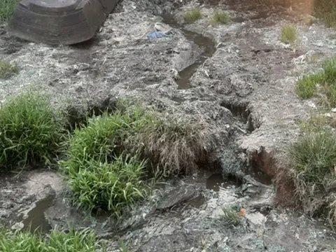 Nghệ An: Dân khốn khổ vì cụm công nghiệp xả thải thẳng ra môi trường