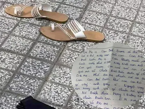 Thương tâm: Người mẹ trẻ trầm cảm nhảy sông t-ử t-ự để lại thư tuyệt mệnh