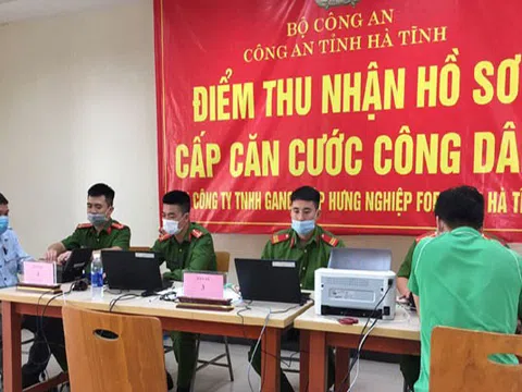 Hà Tĩnh: Tấm gương sáng trong Dự án cấp CCCD trên địa bàn thị xã Kỳ Anh