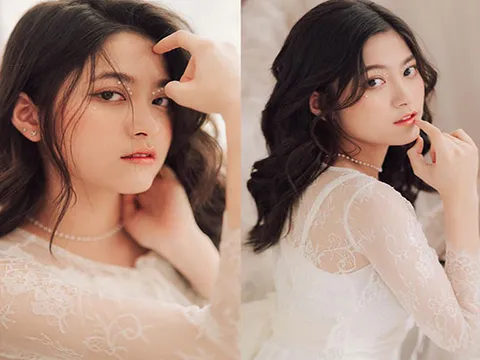 Lớp phó Văn nghệ ở Hà Tĩnh "gây sốt" cộng đồng mạng với vẻ đẹp ngọt ngào