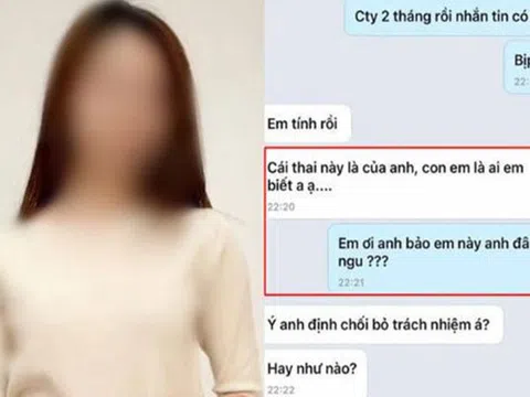 Chia tay có bồ mới 2 tháng, cô gái bất ngờ bắt người yêu cũ nhận làm cha, anh chàng không nhận thì cô gái liền dằn mặt “anh có biết lấy em là mơ ước bao người”!?