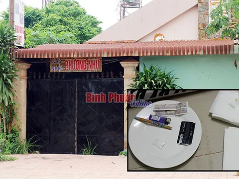 Cải tạo nhà nghỉ thành tụ điểm bay lắc, 9 đối tượng bị bắt giữ