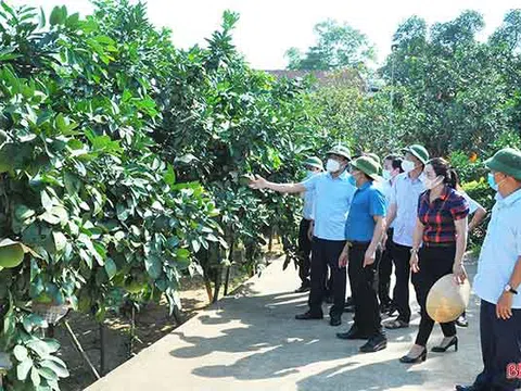 Chủ tịch UBND tỉnh Hà Tĩnh: Ưu tiên nguồn lực hỗ trợ Hương Khê xây dựng huyện nông thôn mới