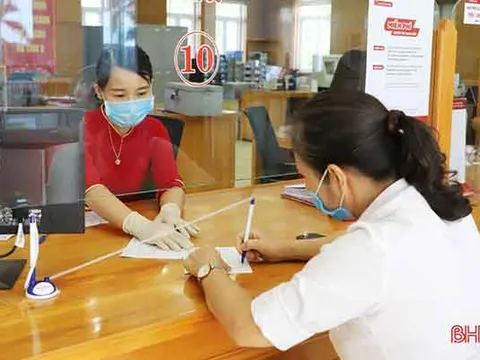 Hệ thống ngân hàng Hà Tĩnh siết chặt phòng dịch Covid-19