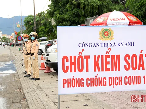 Lập chốt kiểm soát phòng dịch tại cửa ngõ phía Nam Hà Tĩnh