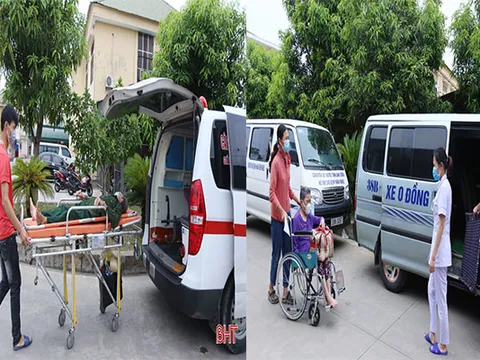 Hà Tĩnh: Những chuyến xe 0 đồng hỗ trợ bệnh nhân giữa mùa dịch Covid-19