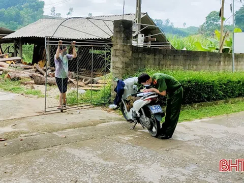 Hà Tĩnh: Đang cách ly vẫn sang hàng xóm chơi, bị phạt 1 triệu đồng 