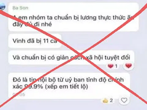 Nghệ An: Bác bỏ tin đồn TP Vinh có nhiều ca dương tính với Covid-19